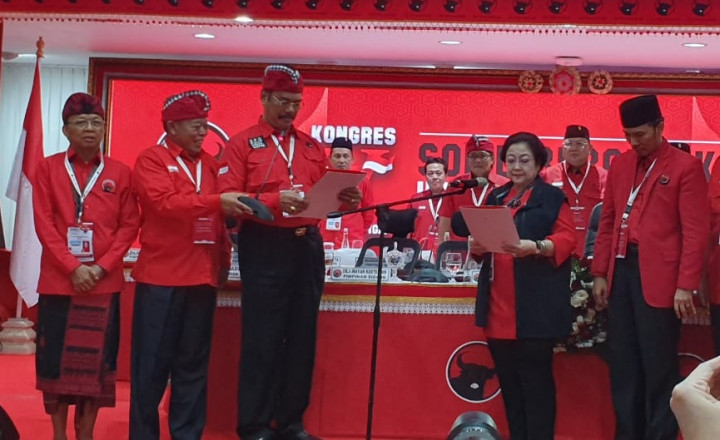 Megawati Resmi Kembali Memimpin PDIP