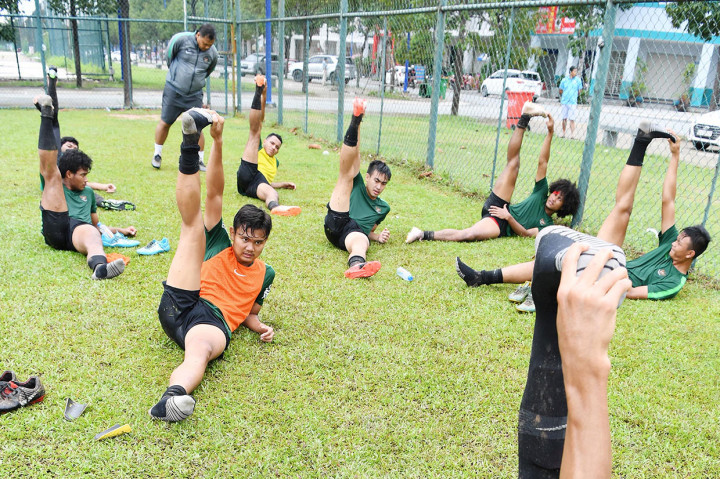 Timnas Indonesia U-18 Bersiap Lawan Brunei