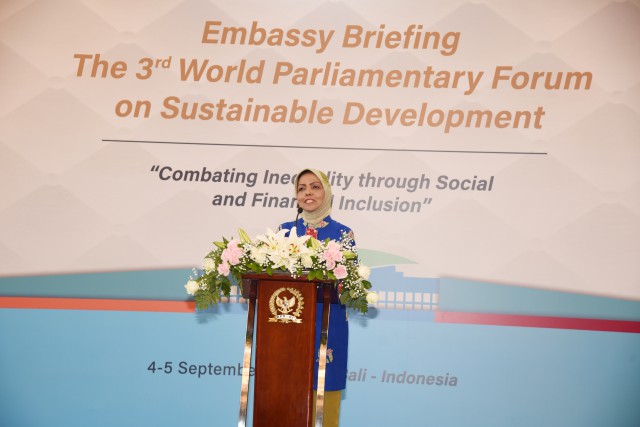 DPR Bangga Jadi Tuan Rumah WPFSD ke-3