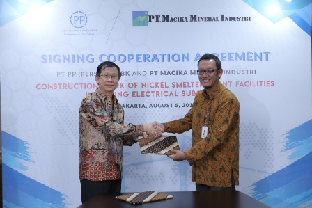 PTPP Jadi Kontraktor Proyek Smelter Nikel di Sulteng