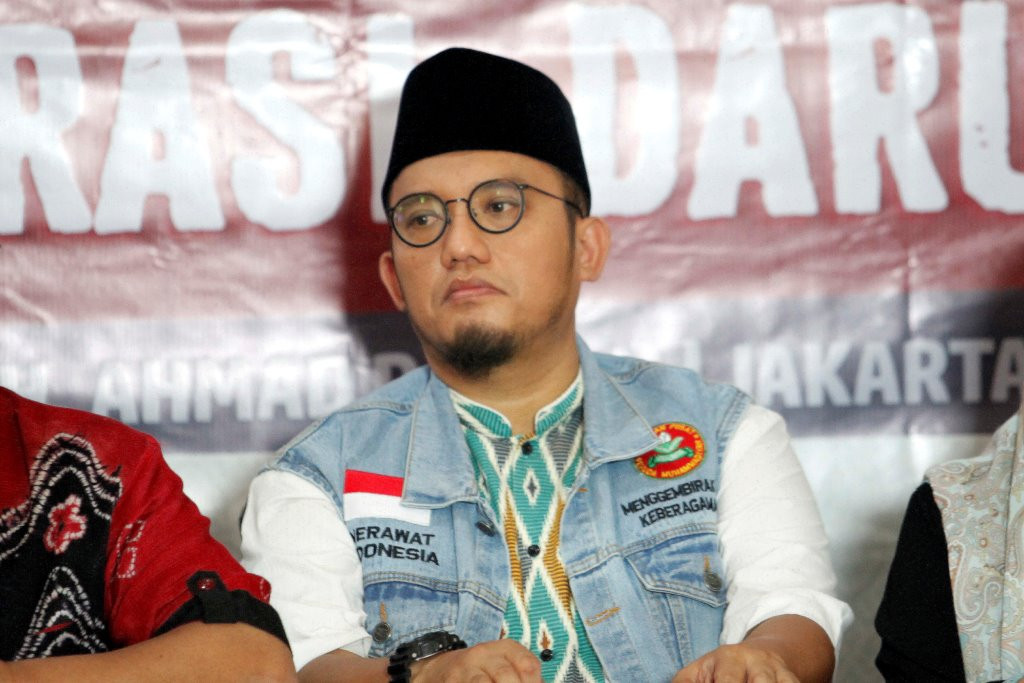 Juru bicara Prabowo Subianto Dahnil Anzar Simanjuntak. (Foto: MI/Rommy Pujianto) 