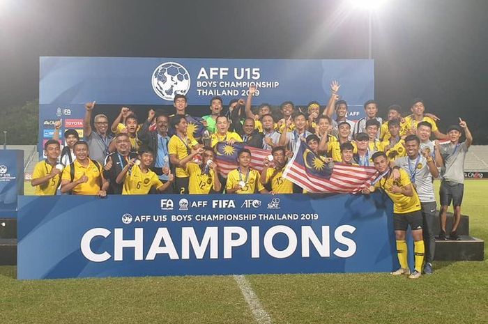 Gelar Juara Malaysia di Piala AFF U-15 Ternoda Keributan Antar Pemain