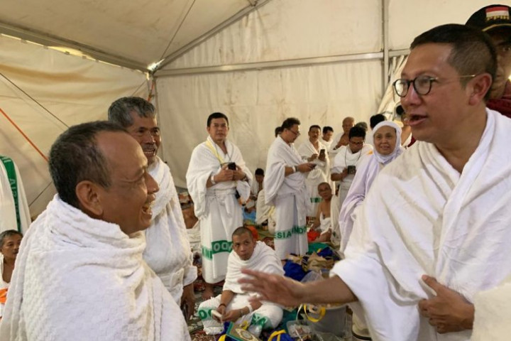 Pergerakan Jemaah Haji Indonesia ke Arafah Lancar
