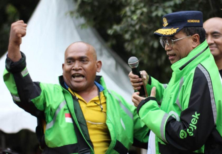 Menhub Dukung Kebijakan Gojek Sejahterakan Mitra