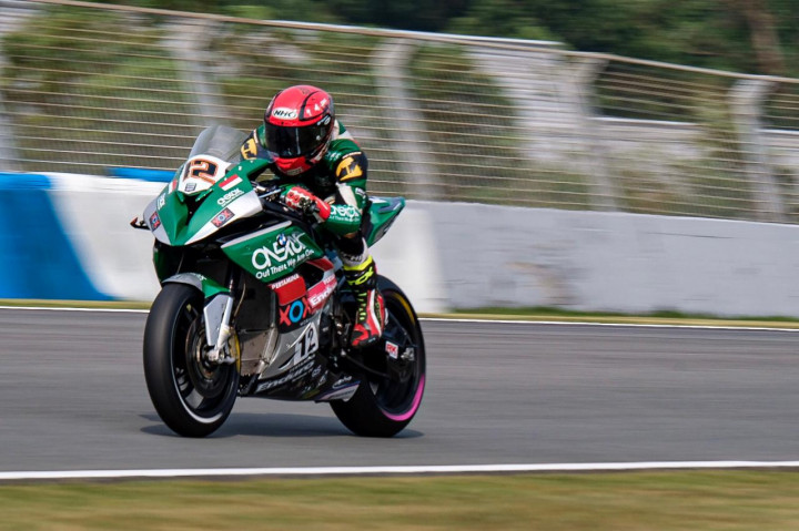 Fokus Kenali Karakter Motor, Ali Adriansyah Kian Percaya Diri