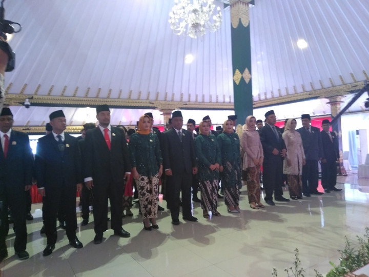 Pelantikan Anggota DPRD Sleman Menumpang di Kantor Bupati