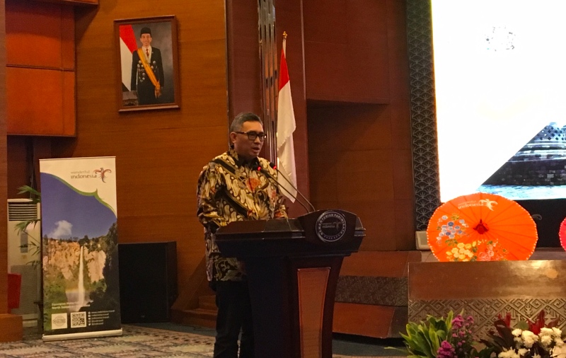 Presiden IDN Global 2017-2019 Mark Gerald Eman, di Gedung Sapta Pesona, Jakarta, 13 Agustus 2019. Foto: Medcom.id/Sonya Michaella.