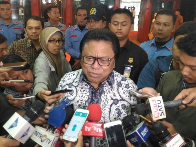 Ketua Umum Partai Hanura Oesman Sapta Odang (OSO) - Medcom.id/Ilham Wibowo. 