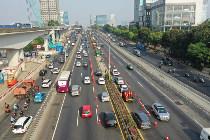 Pemberlakuan Relokasi Contra flow Jalan Tol Dalkot Diperpanjang