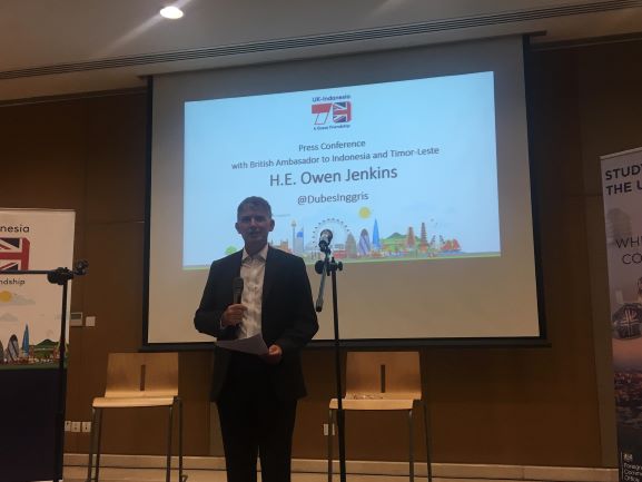 Dubes Inggris Gemar Gorengan Indonesia