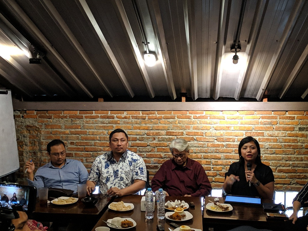 Diskusi 'Amendemen Konstitusi: Kepentingan Rakyat atau Berebut Kuasa' - Medcom.id/Faisal Abdalla. 