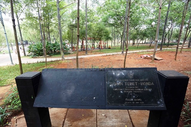 Taman Maju Bersama Dilengkapi Fasilitas Pengendalian Banjir