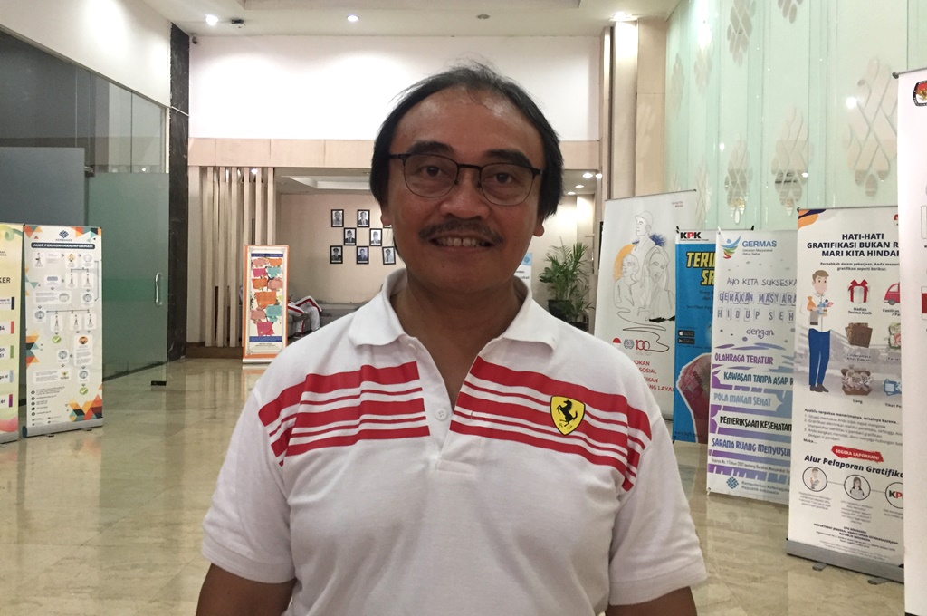 Kepala Biro Humas Kemenaker Soes Hindharno (Foto:Medcom.id/Gervin Nathaniel Purba)