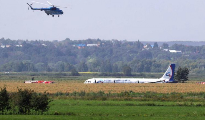 Pesawat Mendarat di Ladang, 233 Penumpang Rusia Selamat