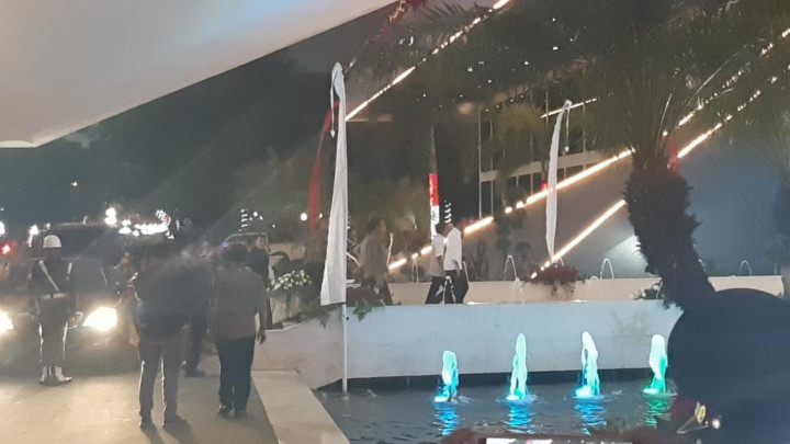 Jokowi Tinjau Geladi Resik Sidang Tahunan