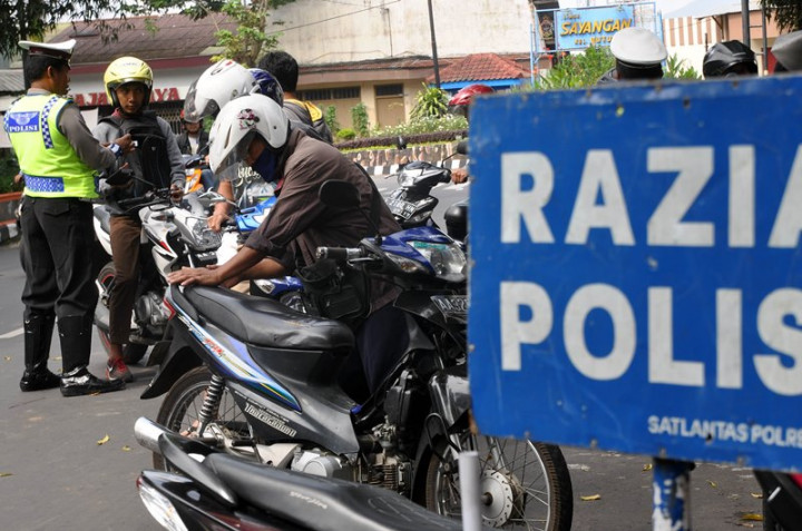 Puluhan Siswa SMP Terjaring Razia Motor