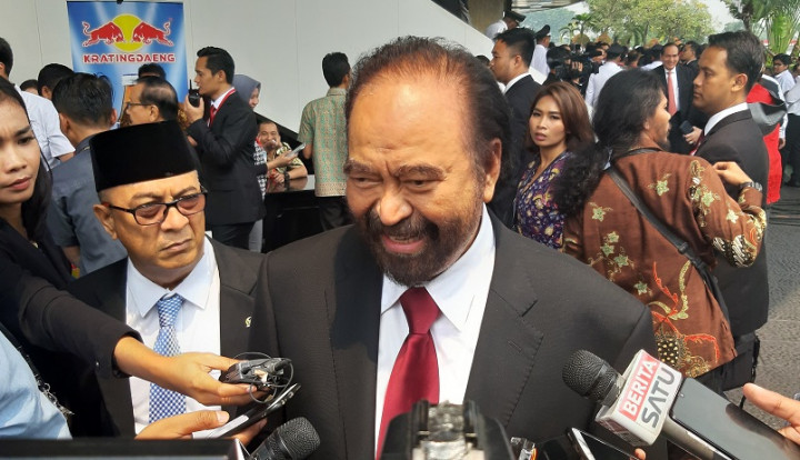 Surya Paloh: Jokowi Sampaikan Pidato Terbaik sebagai Presiden