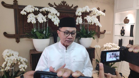 Ketua MPR Zulkifli Hasan di rumah dinasnya, Jalan Widya Chandra, Jakarta. Foto: Faisal Abdalla/Medcom.id