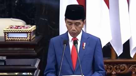 Jokowi Sampaikan Asumsi Makro Ekonomi 2020 di Pidato Nota Keuangan