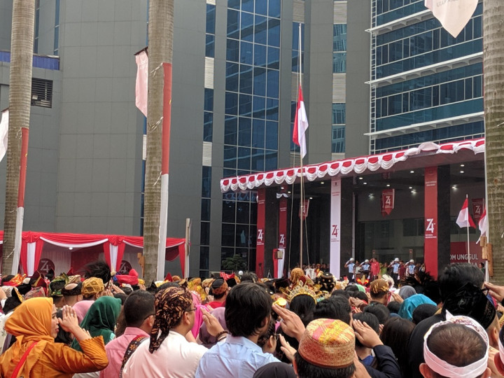 Menkumham Tekankan Pembangunan SDM di HUT ke 74 RI