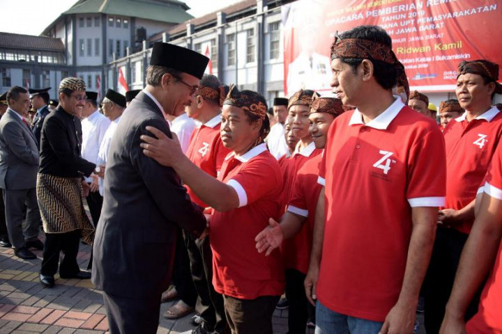 14.060 Narapidana se-Jabar Dapat Remisi Kemerdekaan