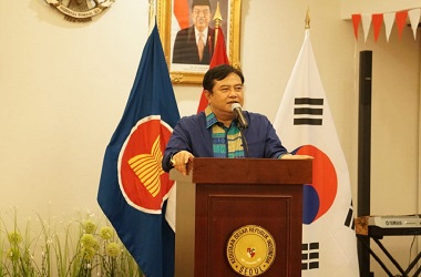 Pesan WNI Akhiri Rangkaian Peringatan HUT ke-74 RI di Seoul