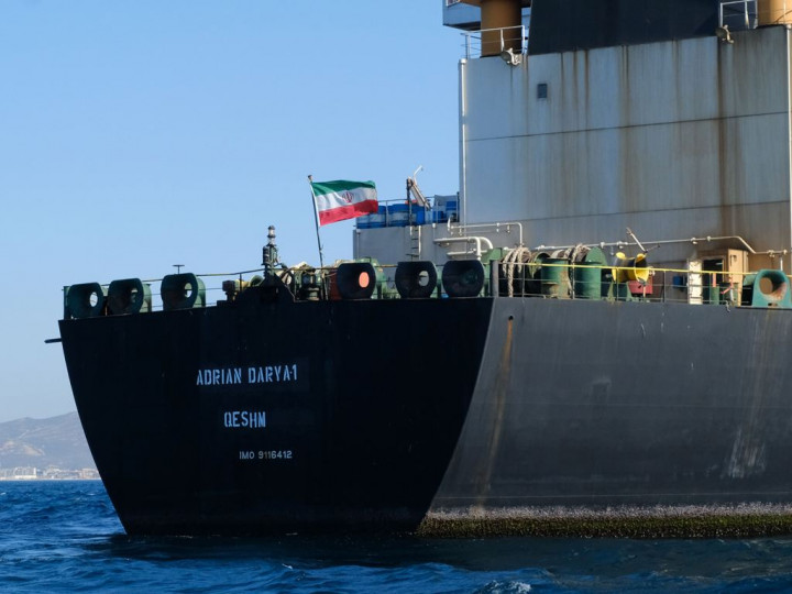 Kapal Tanker Iran Tinggalkan Gibraltar