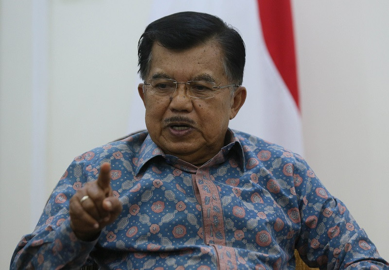 Wakil Presiden Jusuf Kalla. MI/Ramdani.