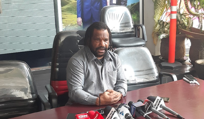 Ketua Lembaga Masyarakat Adat Papua Lenis Kogoya. Medcom.id/Whisnu Mardiansyah.