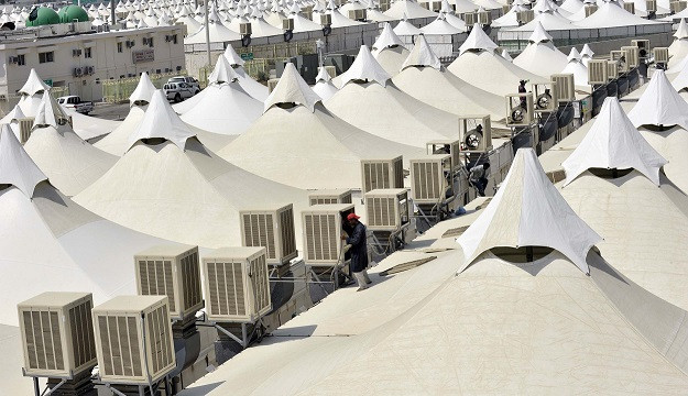 Tenda Bertingkat Mina untuk Jemaah Haji Indonesia Diuji Tahun Depan