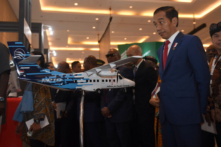 Jokowi  Hadiri Indonesia-Africa Infrastructure Dialogue 2019