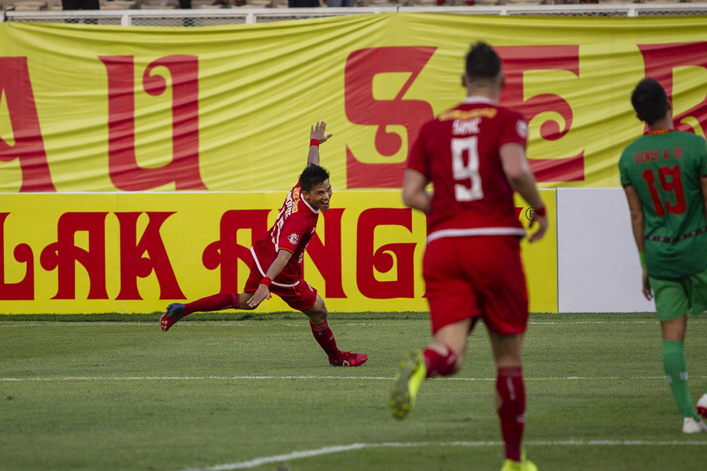 Persija Tekuk Kalteng Putra 3-0