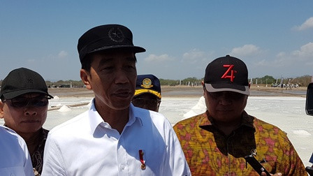 Jokowi Sebut NTT Berpotensi Jadi Penghasil Garam