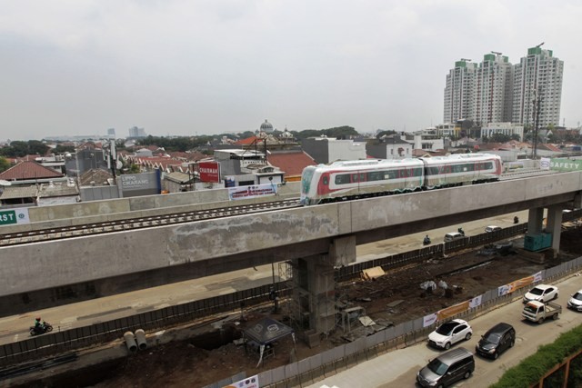 PT Jakpro Anggarkan LRT Fase II Rp4,1 Triliun