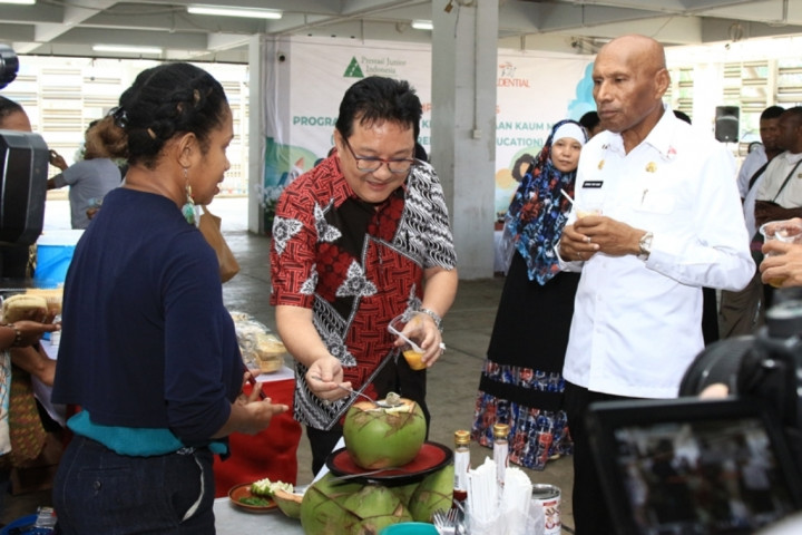 Prudential Indonesia Berikan Pendampingan bagi Pengusaha Muda Papua