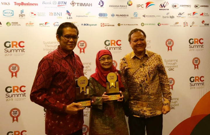 Penjaminan Infrastruktur Indonesia Raih Penghargaan dalam GRC Summit 2019