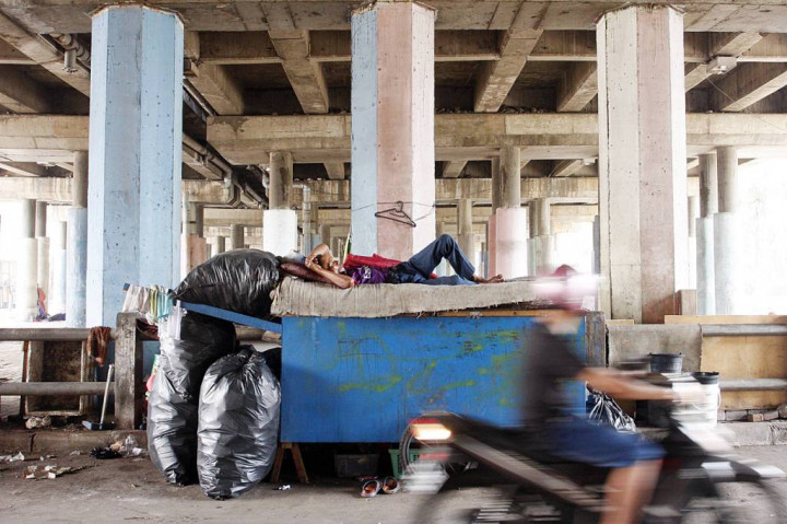 Jakarta Pusat Favorit Gelandangan