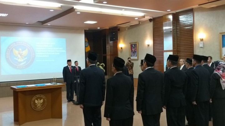 12 Pejabat Struktural Baru BSSN Dilantik