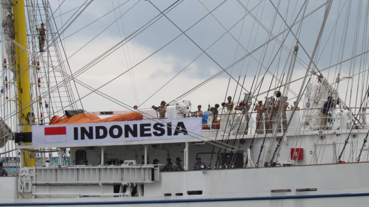 Pererat Kemitraan, KRI Bima Suci Berlabuh di Jepang