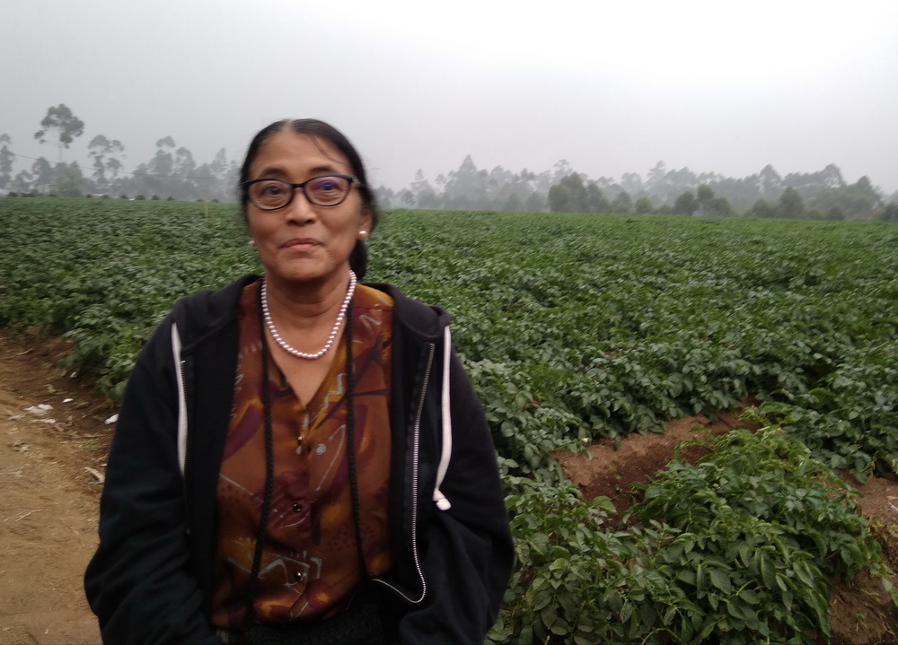 Jajang C. Noer di Desa Margamukti, Kampung Cikole, Pangalengan, Kabupaten Bandung, Jawa Barat, Kamis, 22 Agustus 2019. (Foto: Medcom.id/Cecylia Rura)
