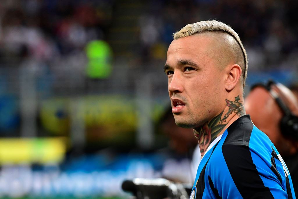 Radja Nainggolan ketika masih berseragam Inter Milan (AFP/Miguel Medina)