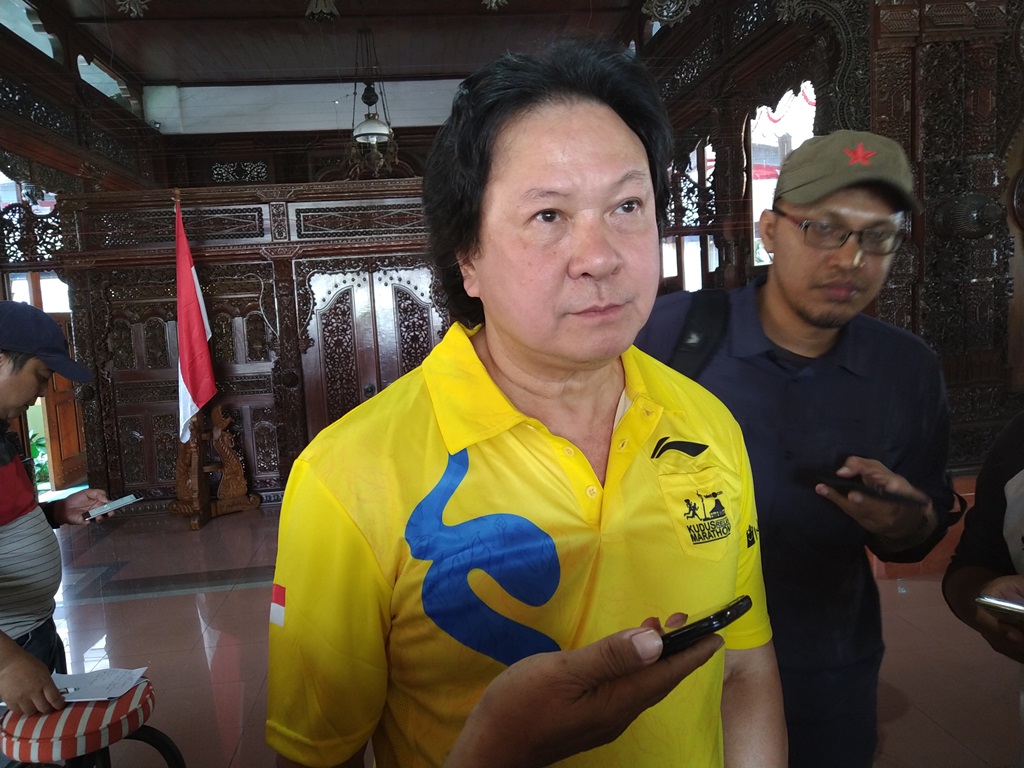 Legenda bulu tangkis Indonesia, Liem Swie King (Medcom.id/Riyan)
