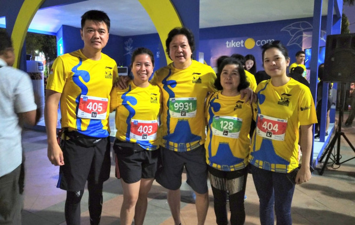 Antusiasme Liem Swie King dan Keluarga Ikuti TKRM 2019