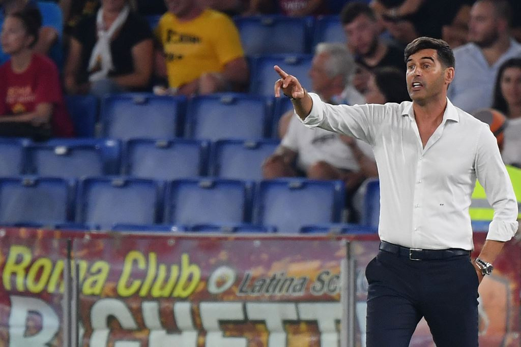 Pelatih AS Roma, Paulo Fonseca (AFP/Andreas Solaro)