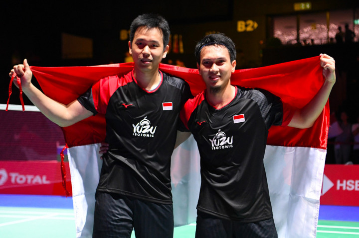 Ahsan/Hendra Rebut Gelar Kejuaraan Dunia