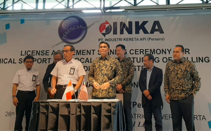 PT INKA Lebarkan Sayap ke Malaysia