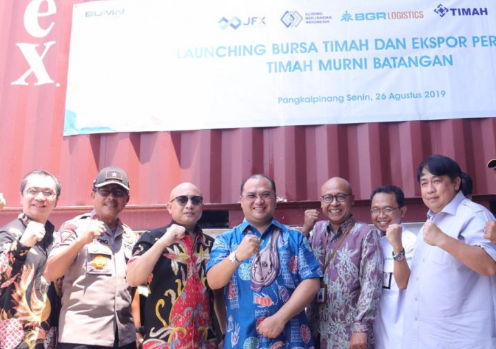 Bursa Pasar Fisik Timah BBJ-KBI Resmi Beroperasi