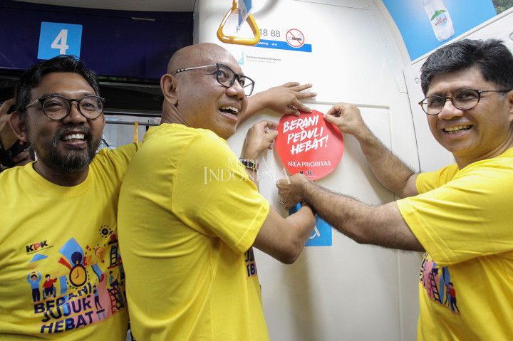 KPK Gelar Kampanye Antikorupsi di MRT