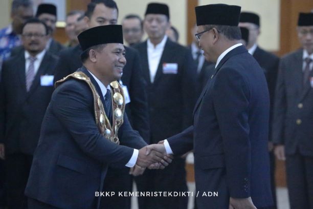Lantik Pejabat Baru Menristekdikti Tekankan Reformasi Birokrasi