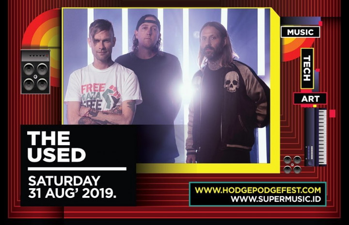 Ada Iwa K, .Feast hingga The Used di Hodgepodge Superfest 2019 Hari Pertama